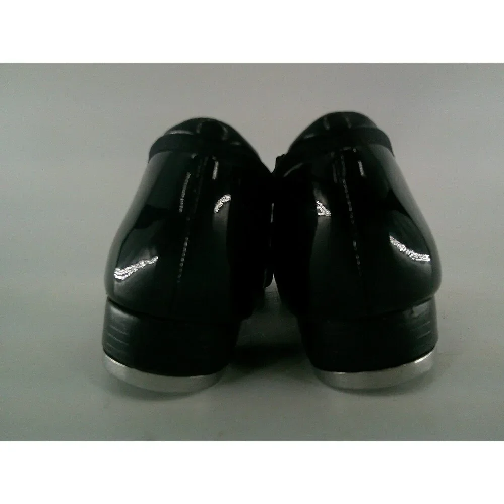 Pre-Owned Dance Tap Shoes Capezio Big Kids 2W Tyette Man Made Elastic Student